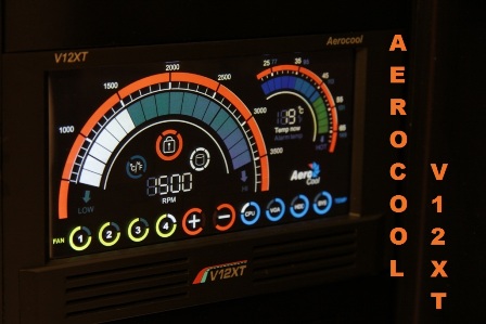 Aerocool V12XT 4-Channel Touch Panel Fan Controller