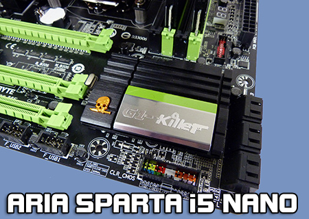 Aria Gladiator Sparta Haswell i5 4670K Nano Overclocked Bundle Review