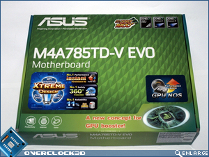 Asus M4A785TD-V EVO 785G ATX Preview