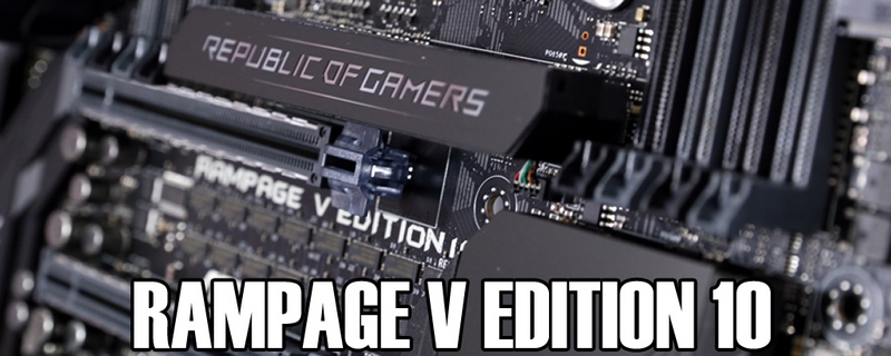 ASUS Rampage V 10th Anniversary Edition Review