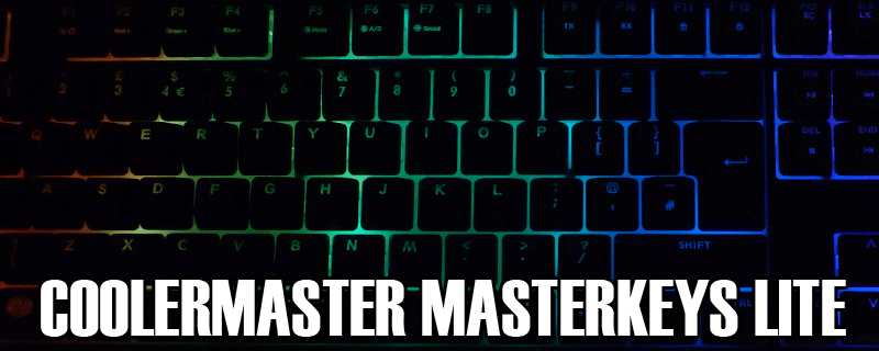 Coolermaster Masterkeys Lite Keyboard and Mouse Review