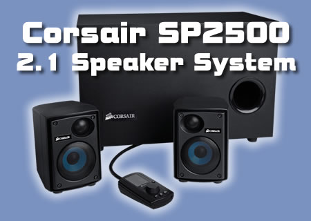 Corsair SP2500 2.1 Speaker System Video Review