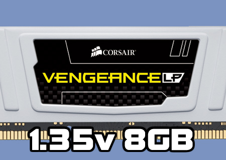 Corsair Vengeance LP 8GB 1.35v Review