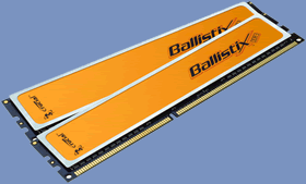 Crucial Ballistix PC3-16000 (DDR3-2000) 2GB Kit