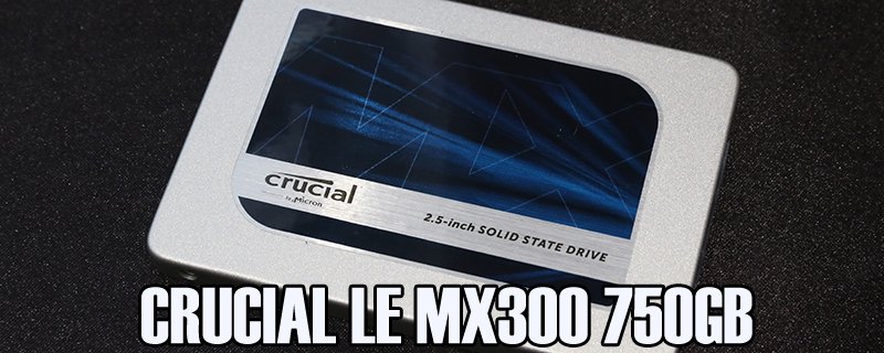 Crucial LE MX300 750GB SSD Review