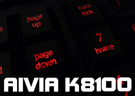 Gigabyte Aivia K8100 Keyboard Review