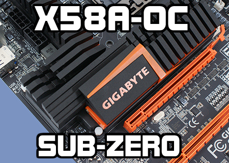 Gigabyte X58A-OC Sub Zero Review
