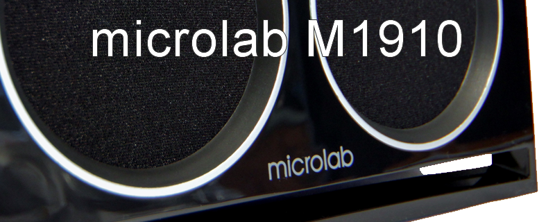 Microlab M1910, 5.1 Speaker system void