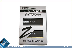 OCZ Blade DDR3 PC3-16000 6GB Kit