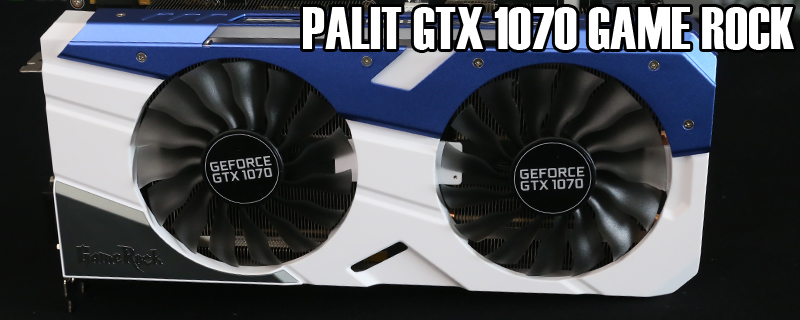 Palit GTX1070 Game Rock Review