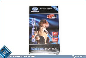 Sapphire Radeon HD 4830 – Budget Overclocking