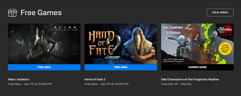 Epic Games Store Free Games List 2021: What's Free Now & Upcoming Free Game