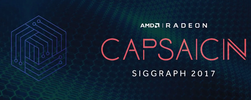 AMD’s Capsaicin Siggraph 2017 VOD is now available to view