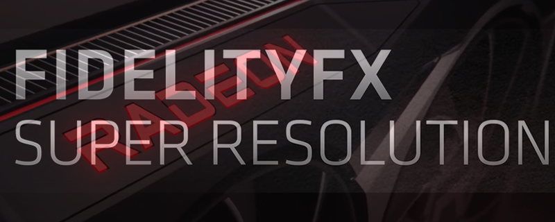 AMD’s FidelityFX Super Resolution feature will reportedly launch next month
