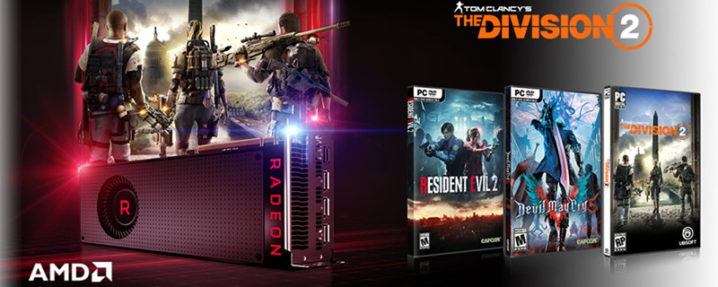 AMD’s “Raise The Game Fully Loaded” Bundle applies to the RX 570, 580, 590 and RX Vega series GPUs