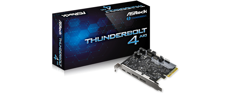 ASRock launches their Thunderbolt 4 Add-on Card for supported motherboards