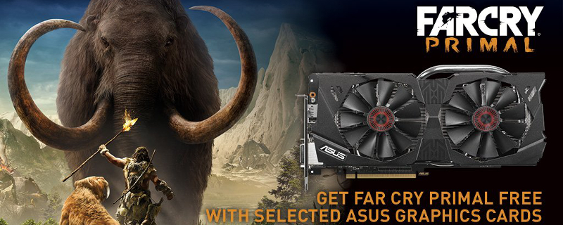 ASUS Giving away Far Cry Primal codes with select GPUs