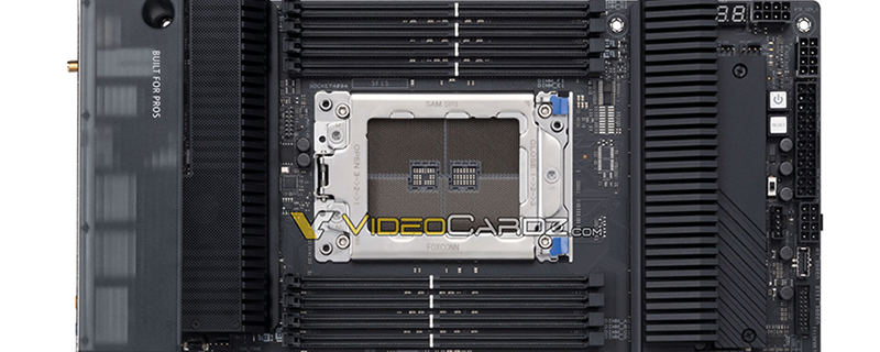 ASUS WRX80 Threadripper PRO motherboard pictured – A wider launch for Threadripper PRO at CES?