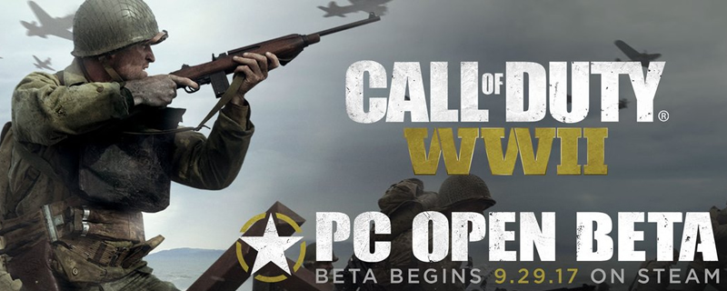 Call of Duty: WWII’s PC Multiplayer beta has been announced