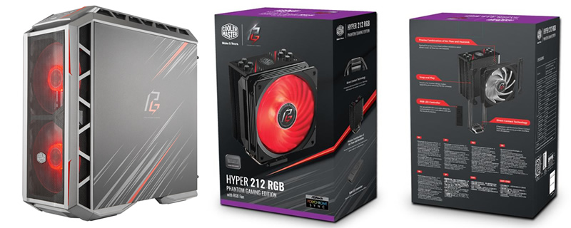 Cooler Master Teams up with ASRock to Create Phantom Gaming Components