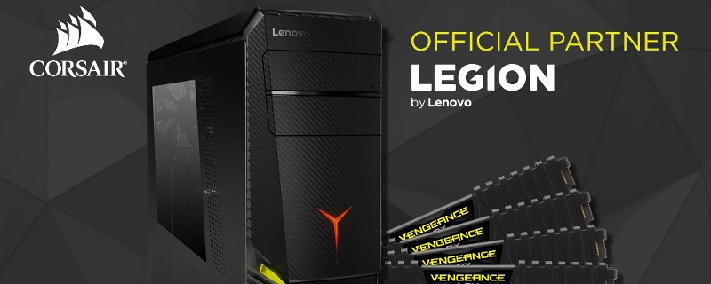 Corsair becomes Lenovo’s exclusive memory partner for gaming PCs