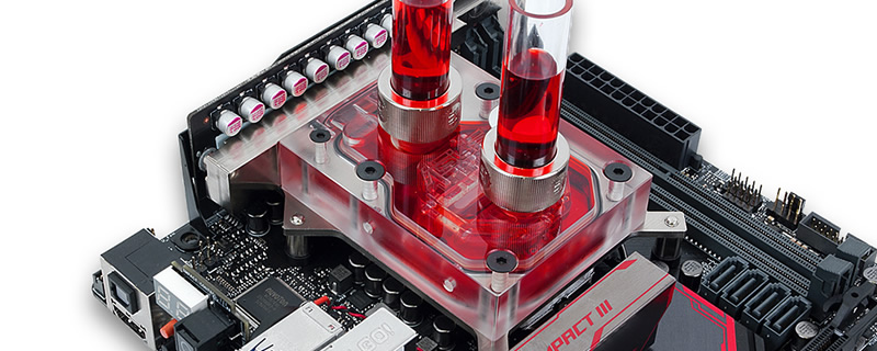 EK releases monoblock for ASUS Maximus VIII Impact motherboard