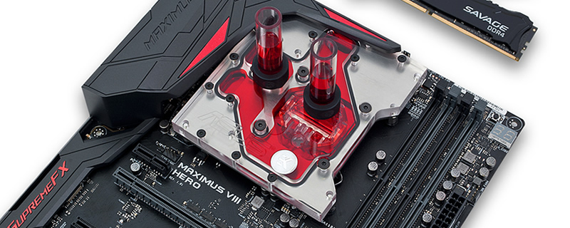EK releases monoblock for ASUS MAXIMUS VIII motherboards