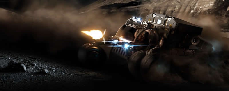 Elite: Dangerous Planetary exploration footage