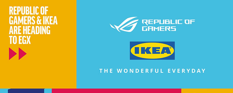 Events are back! – ASUS ROG Returns to EGX with Scan and IKEA