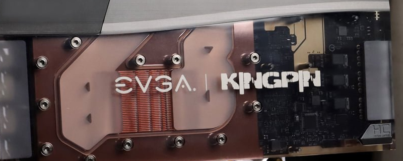 EVGA reveals their RTX 3090 KINGPIN Hydro Copper – A Single Slot Liquid Cooled Monster