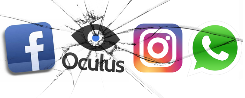 Facebook goes down; taking WhatsApp, Oculus, and Instagram with it