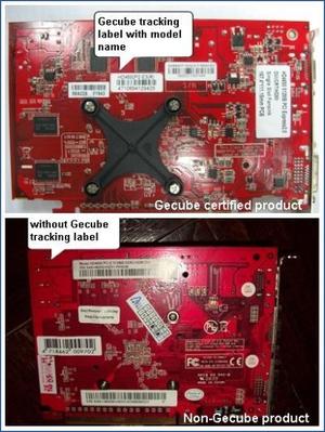 GECUBE Warns of Counterfeit Cards