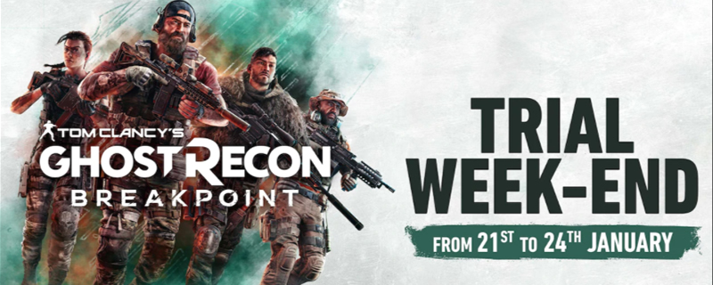 Ghost Recon Breakpoint is available to play for free this weekend