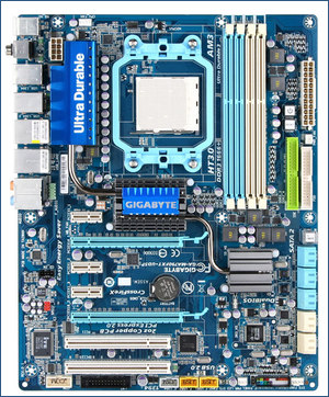 Gigabyte Announces AM3 Motherboard Added Support for DDR3