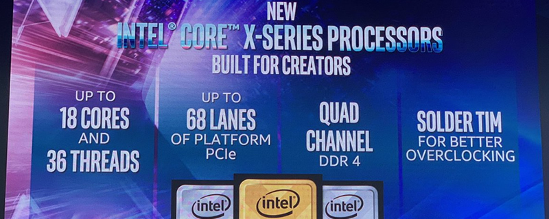 Here are the specifications of Intel’s 9th Generation Core X-series processors