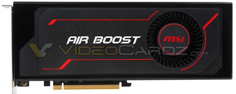 Images of MSI’s semi-custom RX Vega 64 Air Boost have leaked online