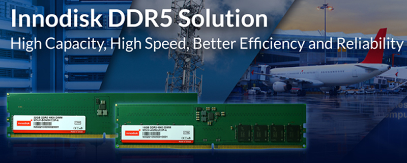 Innodisk launches “Industrial-Grade” DDR5 DRAM Modules – Up to 128GB DIMMs are possible
