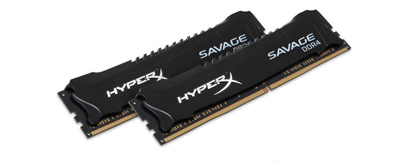 Kingston Announces HyperX Savage DDR4 Memory