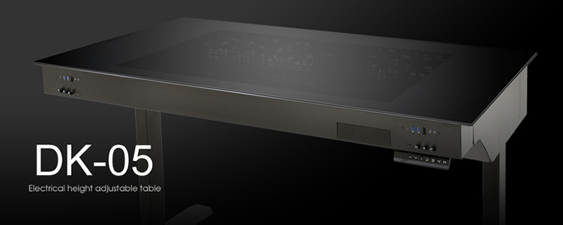Lian Li DK-05 desk/chassis hybrid has been officially released