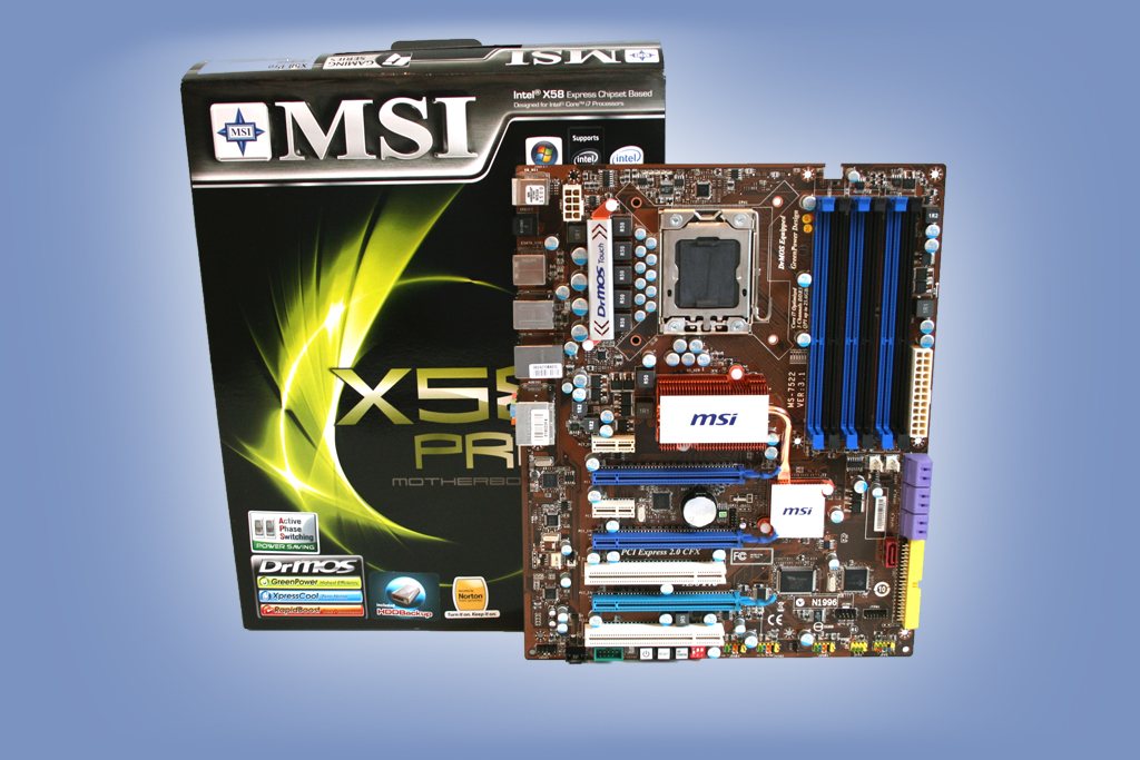 MSI X58 Pro Motherboard