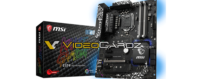 MSI’s Z370 KRAIT Gaming motherboard has been pictured