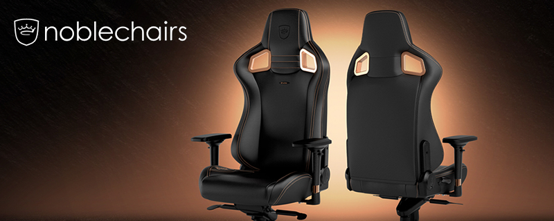 noblechairs EPIC Gaming Chair Copper Edition launches with Black Friday flair