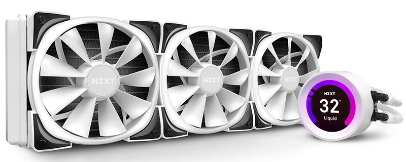 NZXT Refreshes its Kraken Series of Liquid Coolers with New White Models