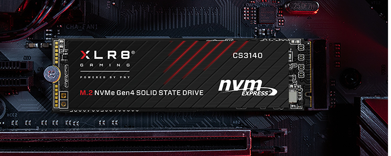 PNY’s XLR8 CS3140 M.2 SSD deliver industry-leading performance with 7,500 MB/s read speeds