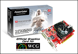 Powercolor X1650 Pro Appointed As Official Card Of The WCG Grand Finals 2006