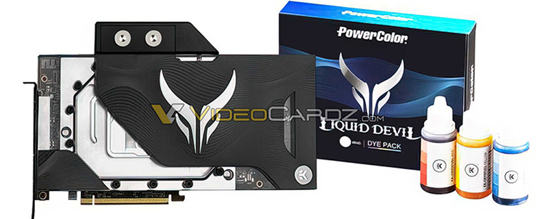 PowerColor’s Radeon RX 6900 XT Liquid Devil smiles for the camera