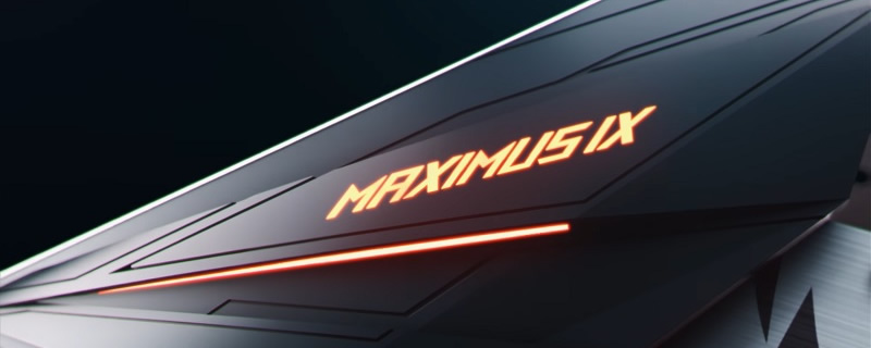ROG tease Z270 Maximus IX Extreme motherboard with integrated waterblock