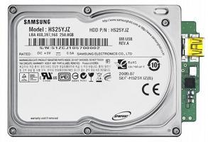 Samsung Intros 250GB Spinpoint N3U HDD