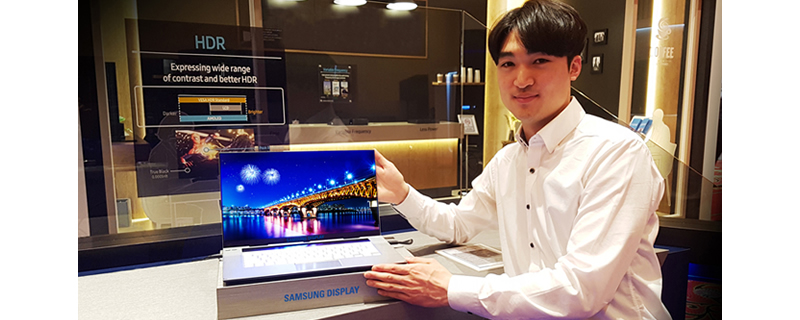 Samsung Reveals 15.6-inch 4K OLED Display for Premium Notebooks