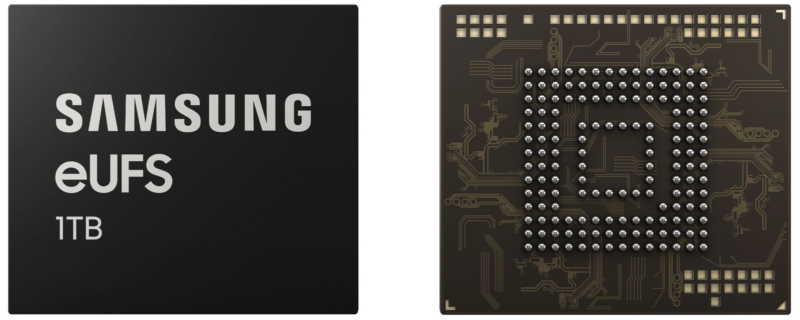 Samsung Reveals 1TB eUFS Storage Chip for Smartphones
